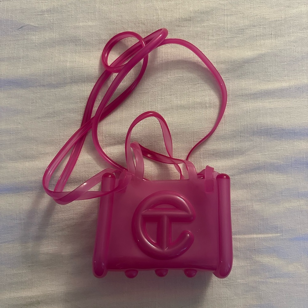 Telfar x Melissa small jelly shopper